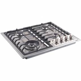 24-In. Gas Cooktop with 15000 BTU Triple Ring Power Burner, Stainless Steel - Galanz GL1CT24AS4G