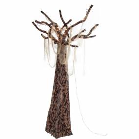 8.5-Ft. Orgone the Ghost Tree, Prelit Indoor or Covered Outdoor Halloween Decoration, Plug-In - Almo HHTREE-5L