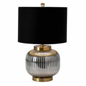 Evolution by Crestview Collection Addison 22.25" Metal Table Lamp in gold - Crestview Collection EVABS1922