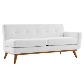Engage Right-Arm Upholstered Fabric Loveseat - East End Imports EEI-1792-WHI