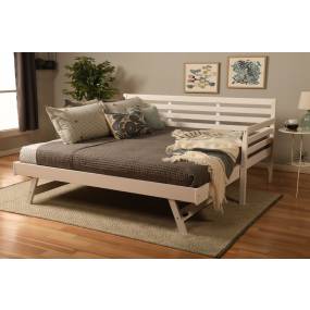 Boho Daybed and Pop Up in White - BOHODBPUWH2