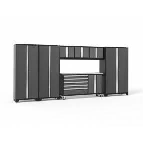 Bold Series Gray 7 Piece Set (30" Locker, LWWW, XP, 62" SS) - New Age Products 50587