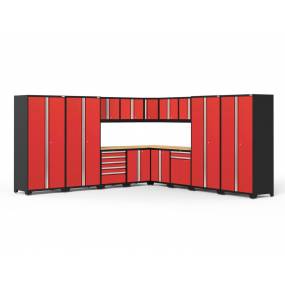 Pro Series Red 16 Piece Set (2xLWB, LWT, Corner Wall, LWS, CBAM, 2x56" BAM) - New Age Products 52359