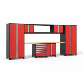 Pro Series Red 9 PC (LWT, LWB, 2x56" BAM, 56" Display) - New Age Products 55971