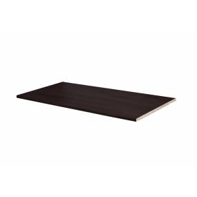 100% Solid Wood Optional Shelf for Smart Wardrobe, Java - Palace Imports 5936