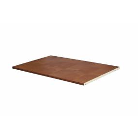 100% Solid Wood Large Shelf for Kyle Wardrobes ONLY, Mocha - Palace Imports 8013