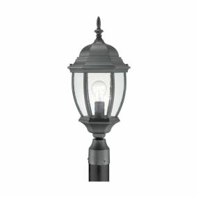 Covington 21.5'' High 1-Light Outdoor Post Light - Black - Elk Lighting SL90107