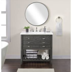 Monterey 37" Bathroom Vanity In Gray - Martin Svensson 4906936