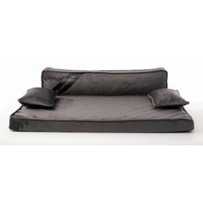 Precious Tails Modern Sofa Pet bed - Precious Tails 3526VMS-GRY
