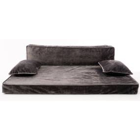 Precious Tails Modern Sofa Pet bed - Precious Tails 3928VMS-CHA