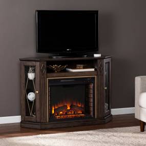 Austindale Electric Fireplace with Media Storage - SEI Furniture FE1137556