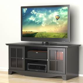  Pinnacle TV Stand In 56-inch In Black - Nexera 101206