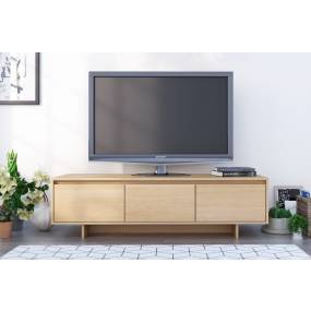  Rustik TV Stand In  60-inch In Natural Maple - Nexera 107205