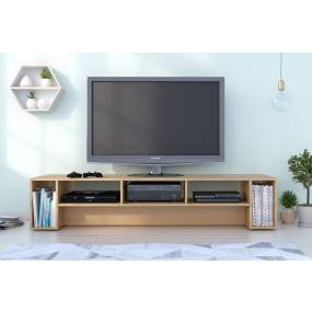  Rustik TV Stand In 72-inch In Natural Maple - Nexera 110005