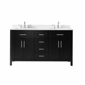 OVE Decors Tahoe 60 Espresso Vanity with White Cultured Marble Countertop - Ove Decors 15VVA-TAHB60-C69FY