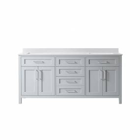 OVE Decors Tahoe 72 Dove Grey Vanity with Yves Cultured Marble Countertop - Ove Decors 15VVA-TAHO72-039FY