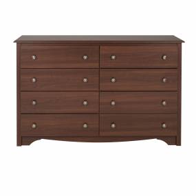 Prepac Monterey 8-Drawer Dresser, Cherry - Prepac CDC-6338