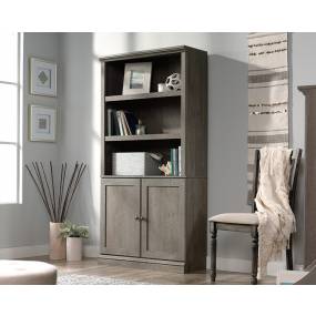 5 Shelf Bookcase w/ Doors in Mytic Oak - Sauder 426418