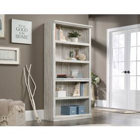 5 Shelf Bookcase in White Plank - Sauder 426423