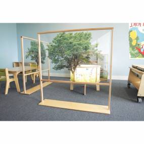 Nature View Floor Standing Partition 48W - Whitney Brothers WB0538