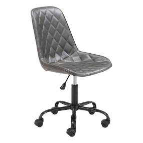 Ceannaire Office Chair Gray - Zuo Modern 101982