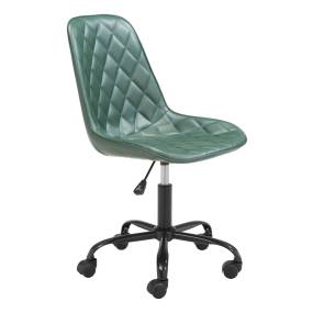 Ceannaire Office Chair Green - Zuo Modern 101983