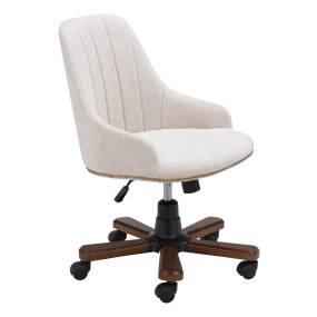 Gables Office Chair Beige - Zuo Modern 102001