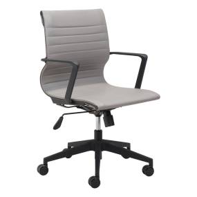 Stacy Office Chair Gray - Zuo Modern 102008