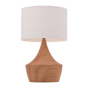 Kelly Table Lamp White & Brown - Zuo Modern 56073