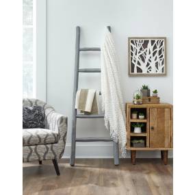 Millie Blanket Ladder in August Gray - Progressive Furniture A212-10G