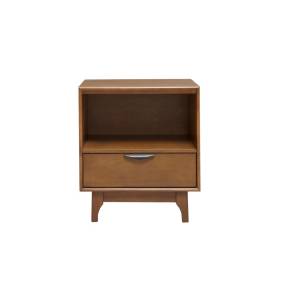 Mid-Mod Nightstand in Cinnamon - Progressive Furniture B106-43