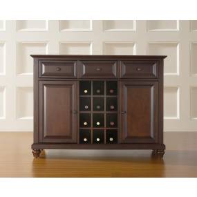 Cambridge Sideboard Cabinet W/Wine Storage Mahogany - Crosley KF42001DMA