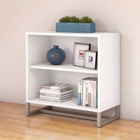 kathy Ireland® Office by Bush Furniture KI70205 - Method Bookcase Cabinet in White