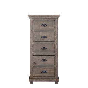 Willow Lingerie Chest in Weathered Gray - Progressive Furniture P635-13