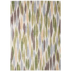 Waverly Sun & Shade "Bits & Pieces" Violet Indoor/Outdoor Area Rug by  - Nourison SND01