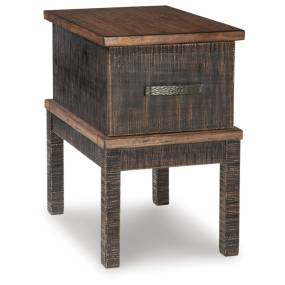 Signature Design Chairside End Table with USB Ports & Outlets - Ashley Furniture T892-7