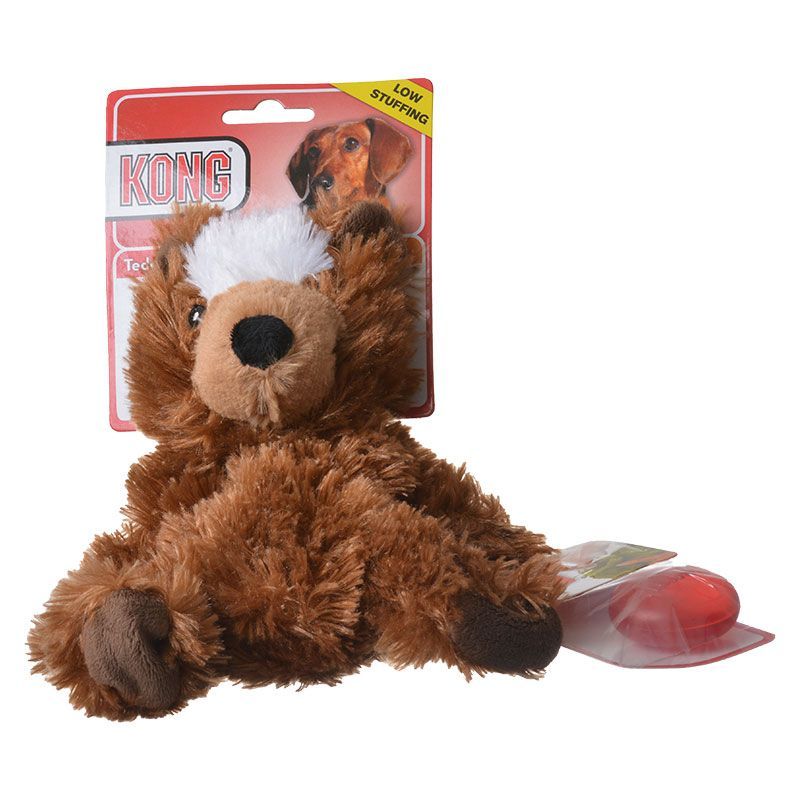 kong teddy bear dog toy