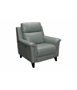 Barcalounger 9PH-3716 Kester Power Recliner w/ Power Head Rest in 3729-45 Lorenzo Mint / Leather Match