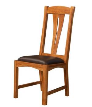 Cattail Bungalow Comfort Side Chair, Warm Amber Finish (Set of 2) - A-America CATAM2772