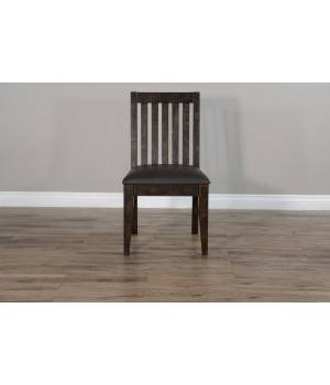 Slatback Chair with  Cushion Seat - Sunny Designs 1450DT