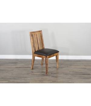 Slatback Chair with  Cushion Seat - Sunny Designs 1450RA