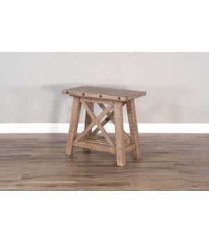 Vivian Desert Rock Chair Side Table - Sunny Designs 3156DR-CS