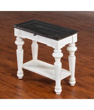 European Cottage Chair Side Table - Sunny Designs 3273EC-CS