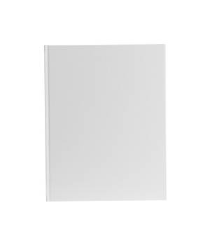 Flipside Hardcover Blank Book - 14 Sheets - 28 Pages - Plain - 80 lb Basis Weight - 8 1/2