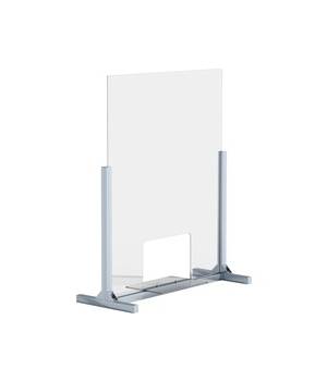 Lorell Removable Shelf Glass Protective Screen - 30