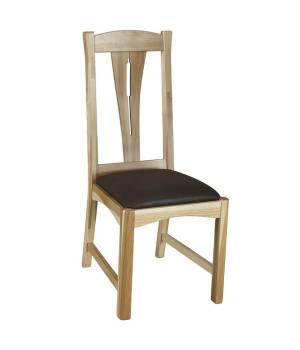 Cattail Bungalow Comfort Side Chair, Natural Finish - A-America CATNT2772