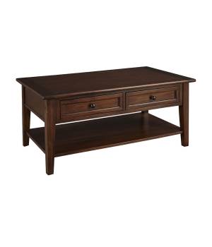 Westlake 2 Drawer Cocktail Table, with Shelf - A-America WSLCB7110