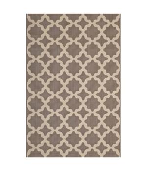 Cerelia Moroccan Trellis 5x8 Indoor and Outdoor Area Rug - East End Imports R-1139A-58