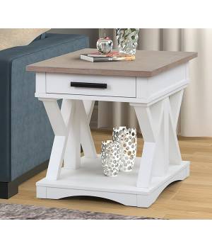 Americana Modern - Cotton End Table - Parker House AME02-COT