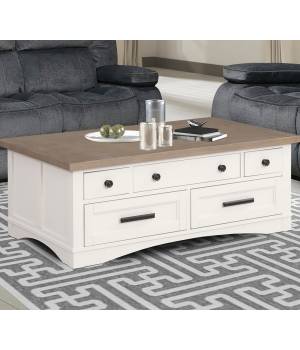 Americana Modern - Cotton Cocktail Table with Lift Top - Parker House AME05-COT